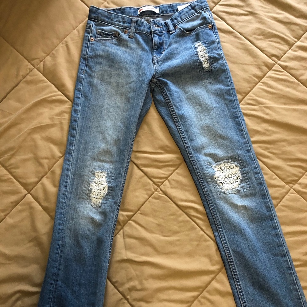 Levi's jeans boyfriend style
